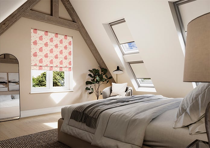 Petal & Block Boothi, Sunset - Roman Blind - Image 6